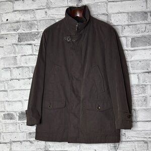 Mabrun Men's Dark Brown Outdoor Winter Coat - Made in Italy